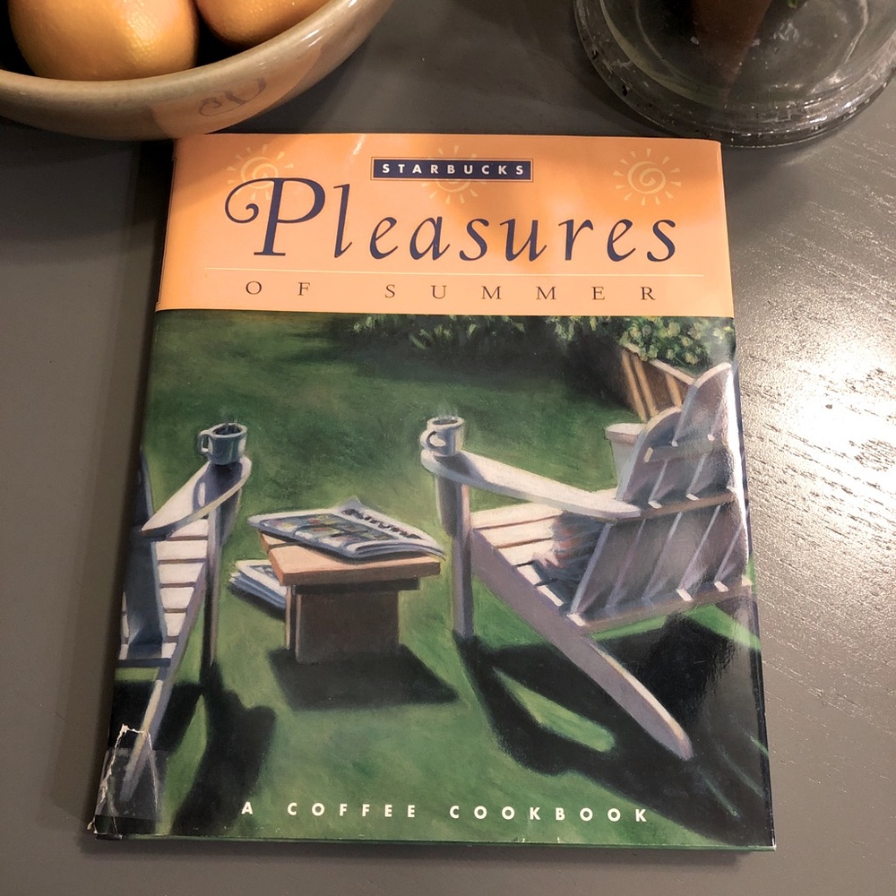Starbucks “Pleasures of Summer” Coffee Cookbook